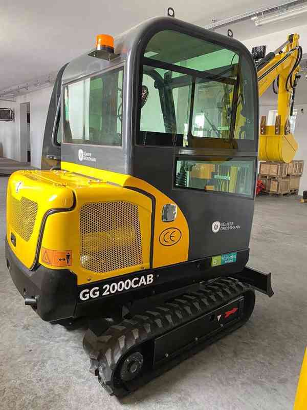 Pásové rypadlo GG2000 CAB na prodej - foto 3