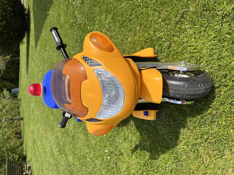 Dětská elektrická motorka – funkční - foto 3