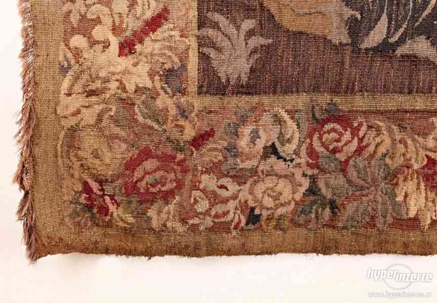 Vlámská tapiserie/gobelín z 18.století, 303x128cm - foto 3