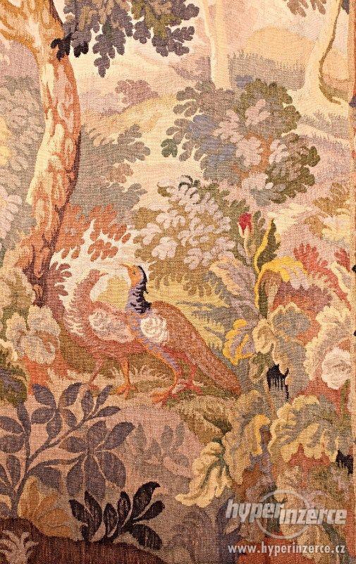 Vlámská tapiserie/gobelín z 18.století, 303x128cm - foto 4