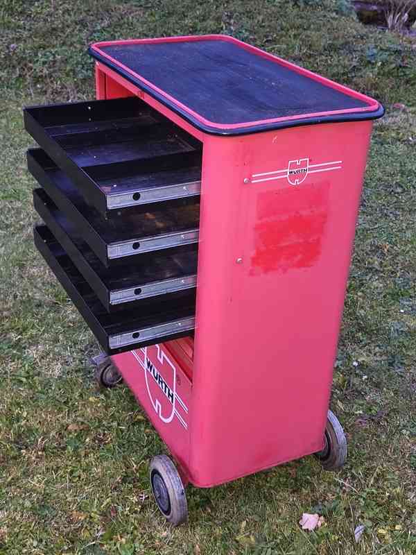 Prodám robustní PROFI dílenský vozík na nářadí Würth  - foto 3