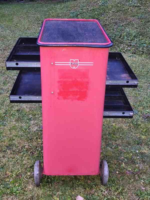 Prodám robustní PROFI dílenský vozík na nářadí Würth  - foto 4