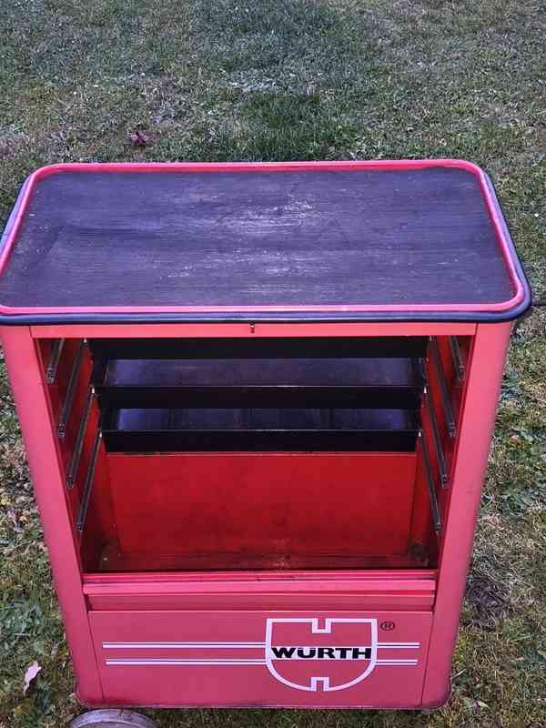 Prodám robustní PROFI dílenský vozík na nářadí Würth  - foto 7