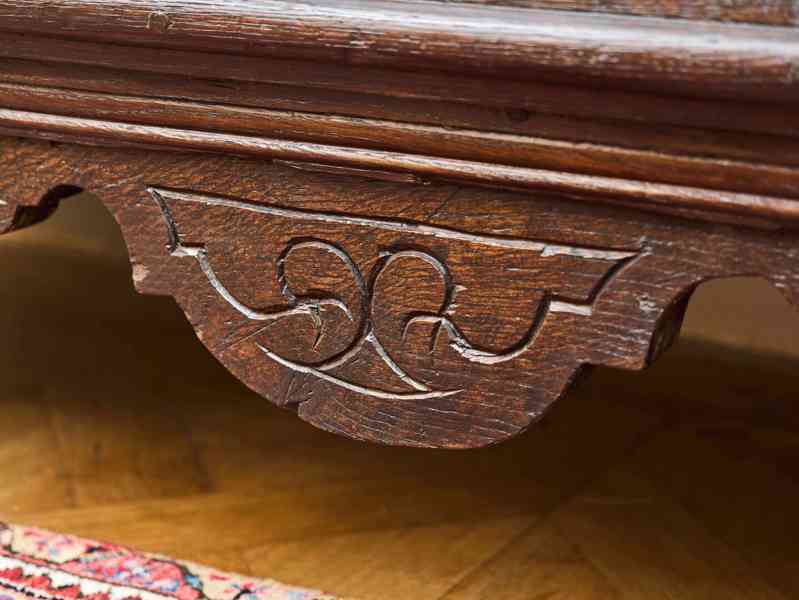 Německá dubová truhla Westfálsko, datovaná 1736 - foto 7