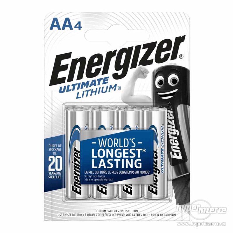 Baterie ENERGIZER Ultimate LITHIUM NEW! FR6 a FR03 - foto 1