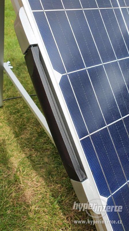 Solární panely skládací kufr 160W k dobíjení akumulátoru 12V - foto 6