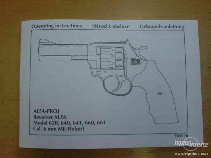 Revolver Flobert Alfa 620.1 - cal. 6mm ME-Florbert - foto 2