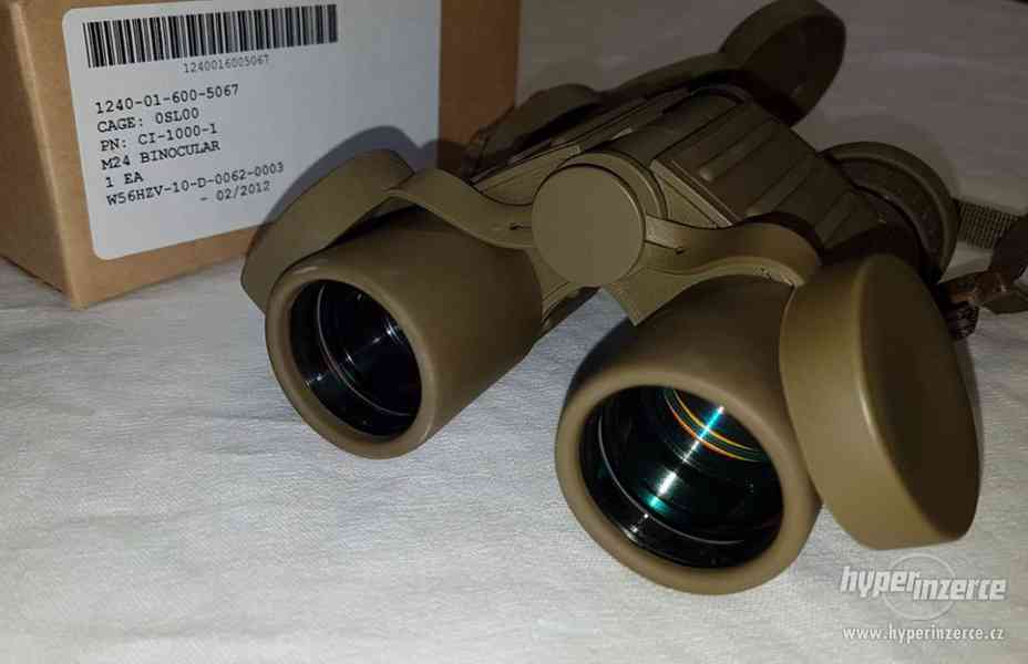 US Army M24 Coyote Binoculars 7x28, dalekohled - NOVÉ - foto 7