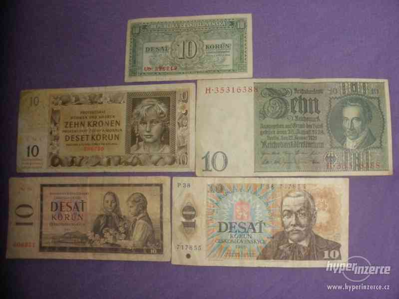 Československé bankovky - 10 Kčs - foto 1
