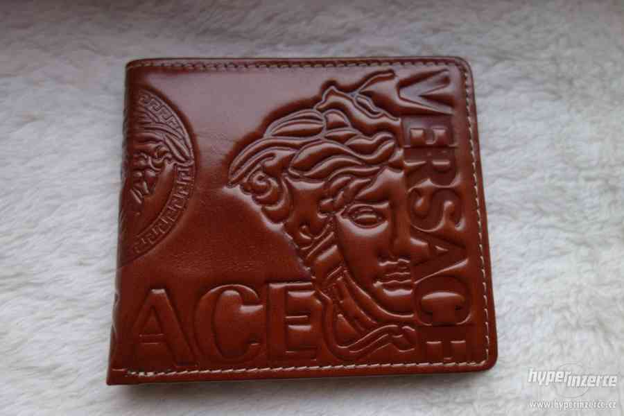 +++Versace pánská kožená peněženka+++Nová - foto 1
