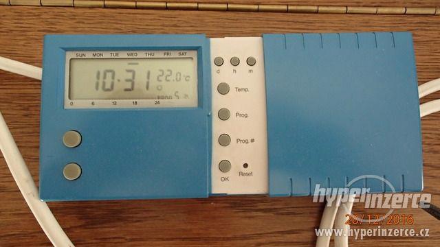 prostorový termostat digitální,drátový,bateriový - foto 2