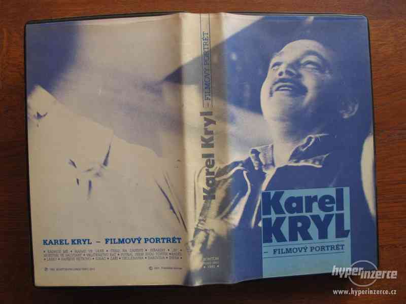 VHS kazety Karel Kryl - Filmový portrét + Kdo jsem...? - foto 2