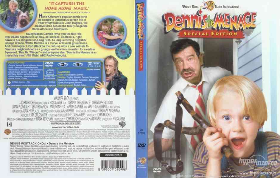 KOUPÍM ! BD DVD Dennis - postrach okolí - foto 1