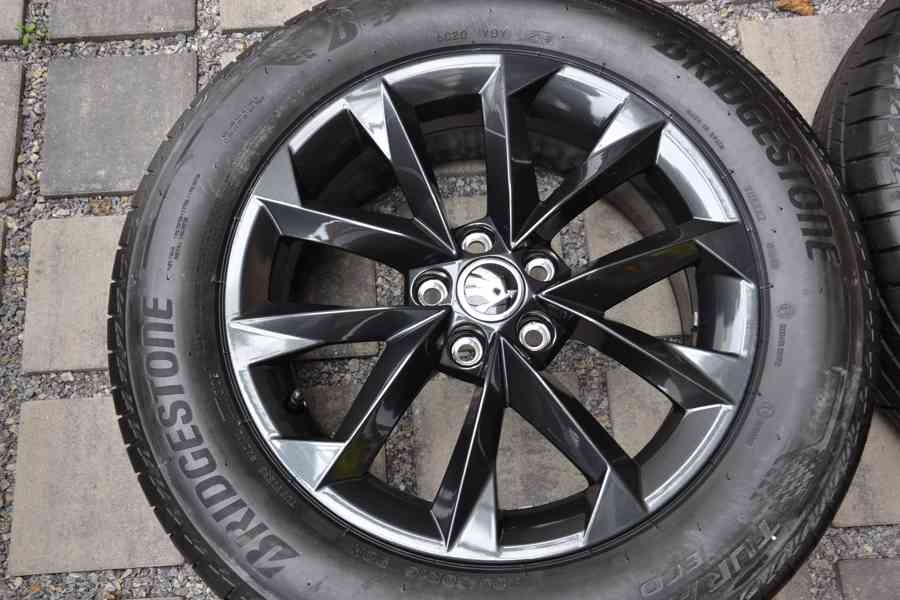 Š.Kamiq,Scala, VW Taigo– NOVÉ Alu+ letní 205/60R16 Bridgesto - foto 5