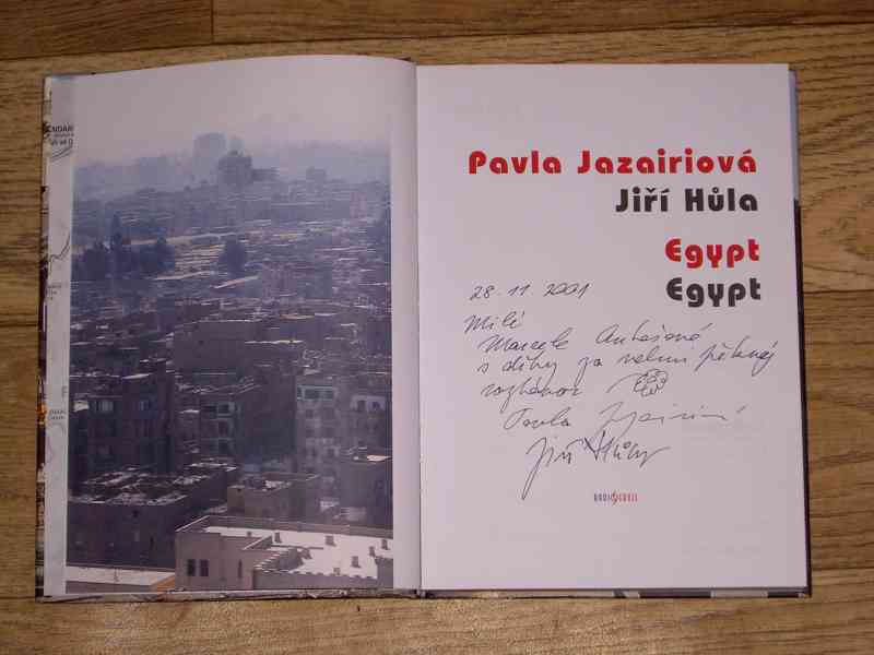 EGYPT EGYPT Hůla Jazairiová AUTOGRAM signatura - foto 2
