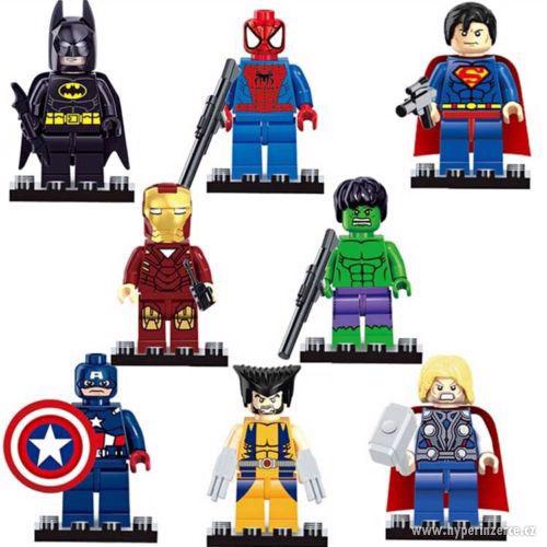 Superhrdinové - Figurky k Lego - foto 1