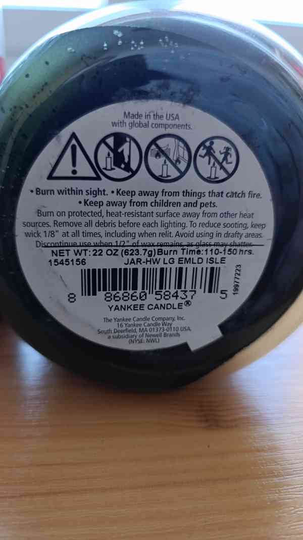 Yankee Candle Smerald Isle 623g - foto 3