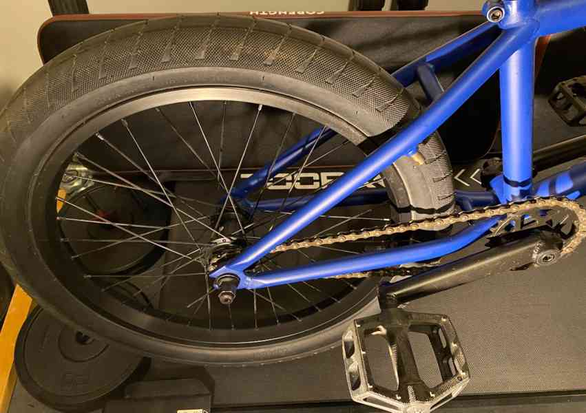 Freestyle BMX kolo - FLY BIKES Electron 21" BLUE - foto 2