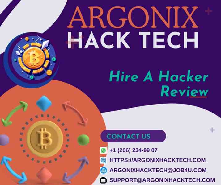 RELIABLE CRYPTOCURRENCY RECOVERY EXPERT / ARGONIX HACK TECH - foto 3