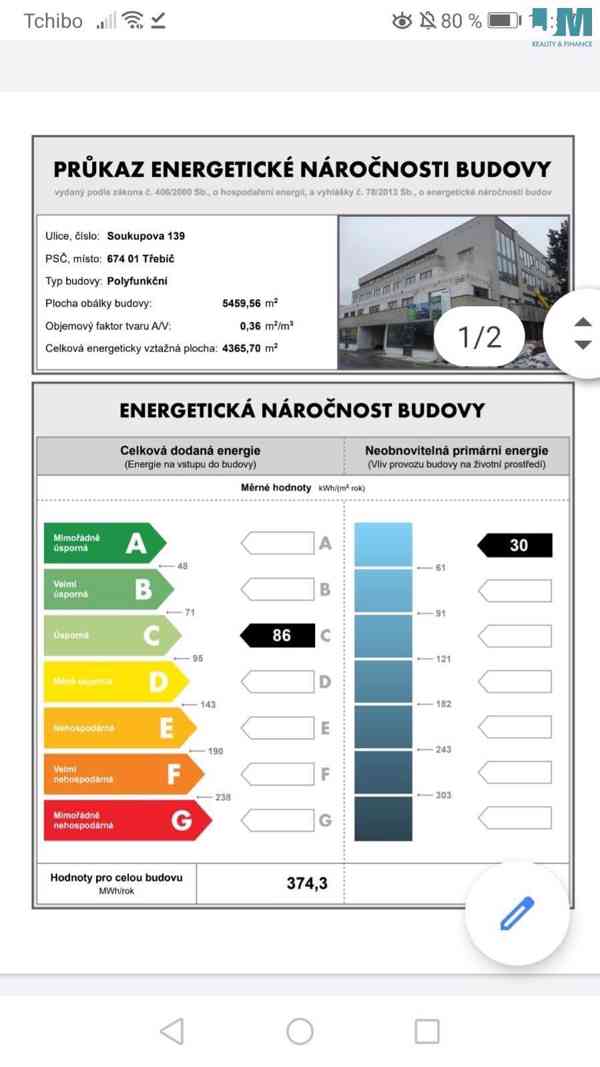 Pronájem, Byty 2kk 46,3 m2 - Třebíč - Soukopova,  balkon, výtah, sklep - foto 6