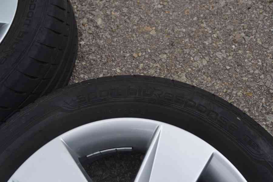 Š.Octavia III+IV- Zánovní 16 orig. Alu disky+205/55R16 letní - foto 3