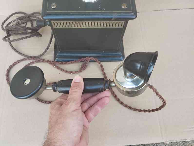 Starý orig.telefon do sbírky, k dekoraci - foto 10