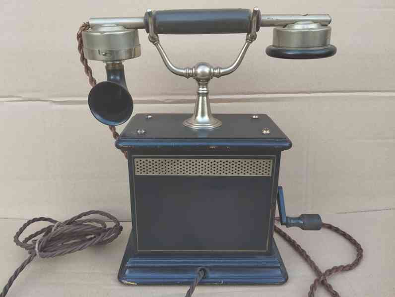 Starý orig.telefon do sbírky, k dekoraci - foto 2