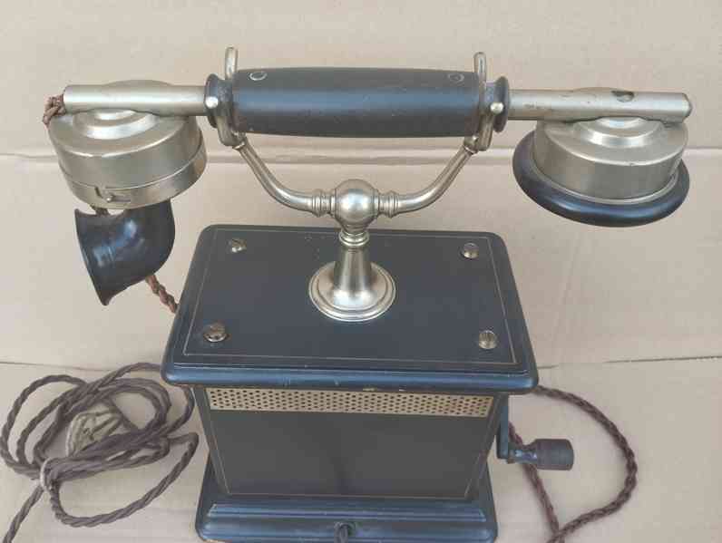 Starý orig.telefon do sbírky, k dekoraci - foto 4