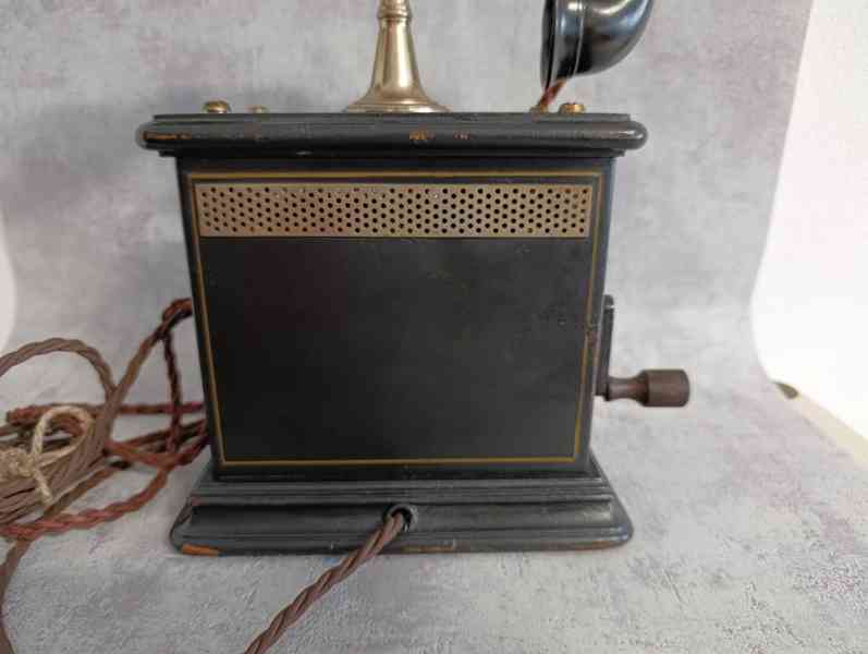 Starý orig.telefon do sbírky, k dekoraci - foto 11