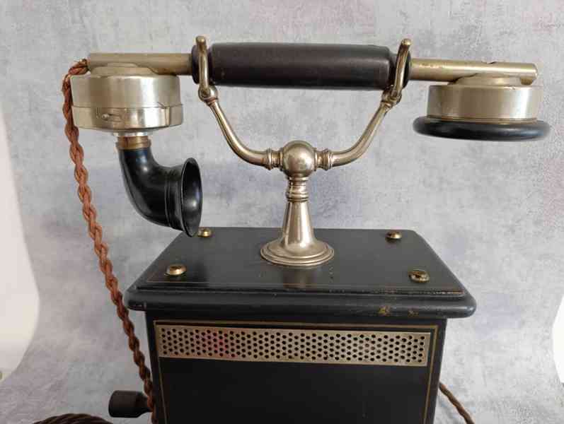 Starý orig.telefon do sbírky, k dekoraci - foto 4