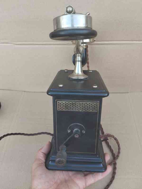Starý orig.telefon do sbírky, k dekoraci - foto 12