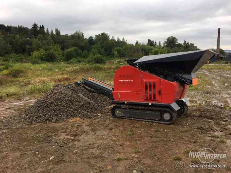 Drtič suti, čelisťový drtič k pronájmu - foto 1