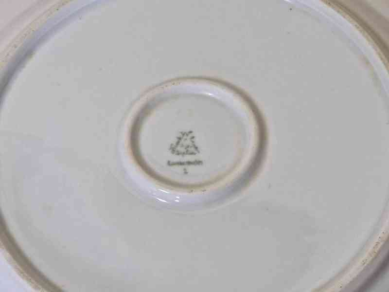 Porcelánový talir Modré Třešně Bystřice u Teplic - foto 4