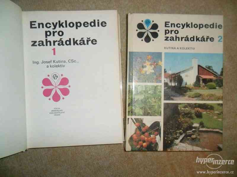 Prodám Encyklopedie pro zahrádkáře a jiné knihy - foto 1