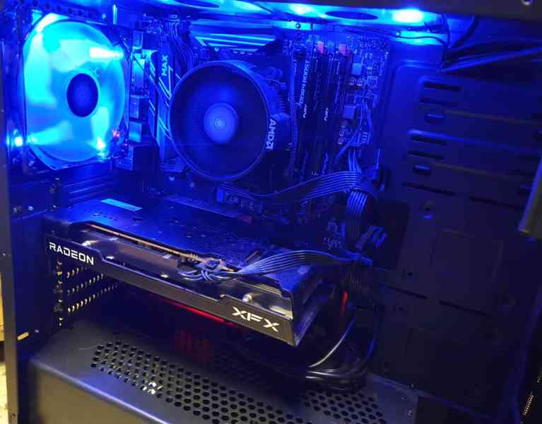 Herní PC zánovní AMD Ryzen 5 4500| rx6600| 32GB| záruka - foto 4