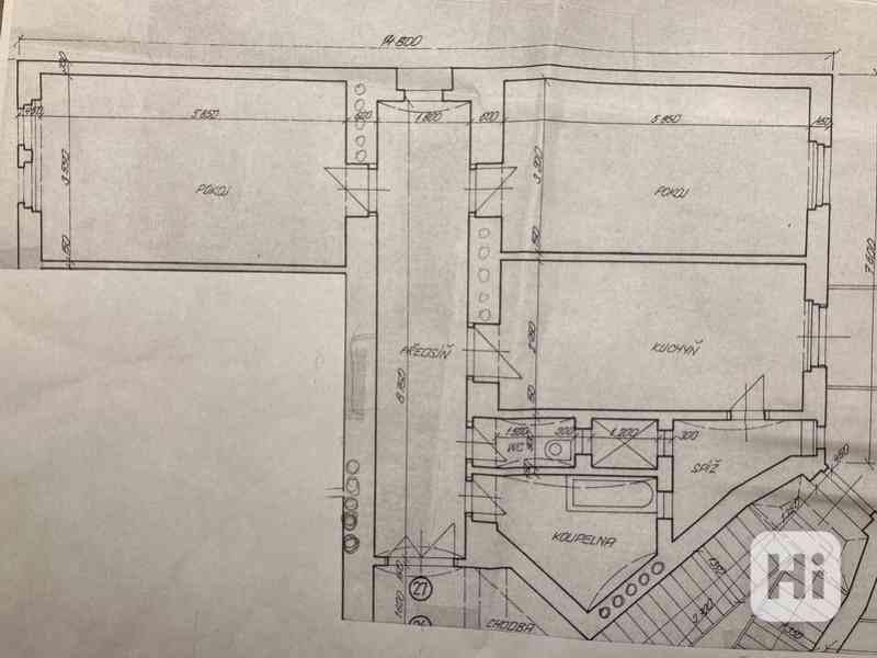 Stylový, nově zrekonstruovaný byt 2+1, 85m2, Praha 2-Vinohrady, ul. Mánesova - foto 14