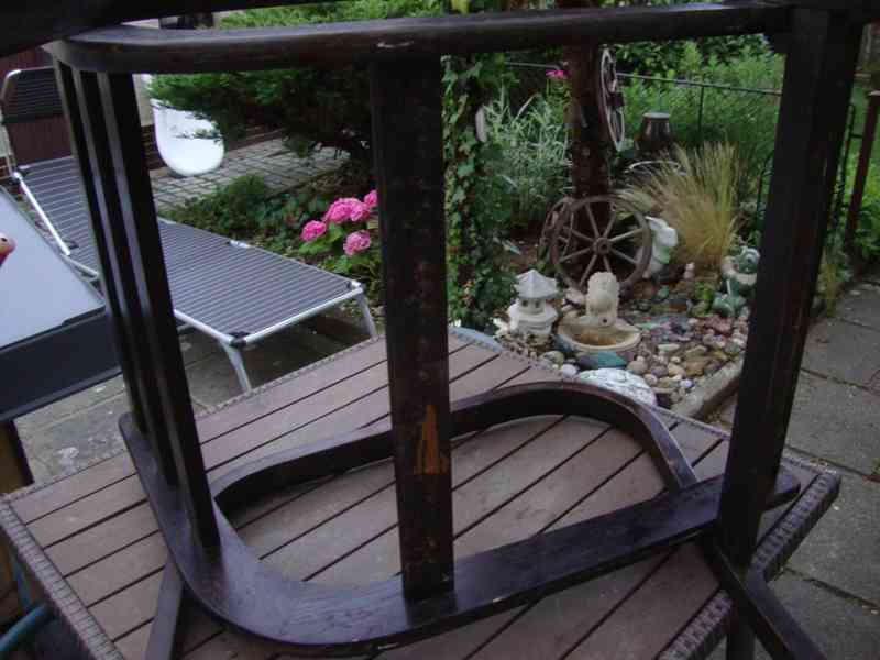 2x starožitné retro křeslo Koželka Kropáček z 50. let pěkná - foto 10