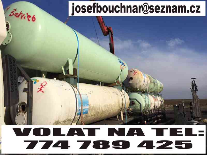 Cisterna kontejner nádrž na vodu železná ocelová nádrž  - foto 8