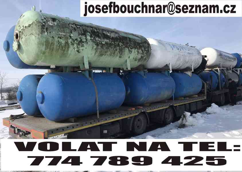 Cisterna kontejner nádrž na vodu železná ocelová nádrž  - foto 4