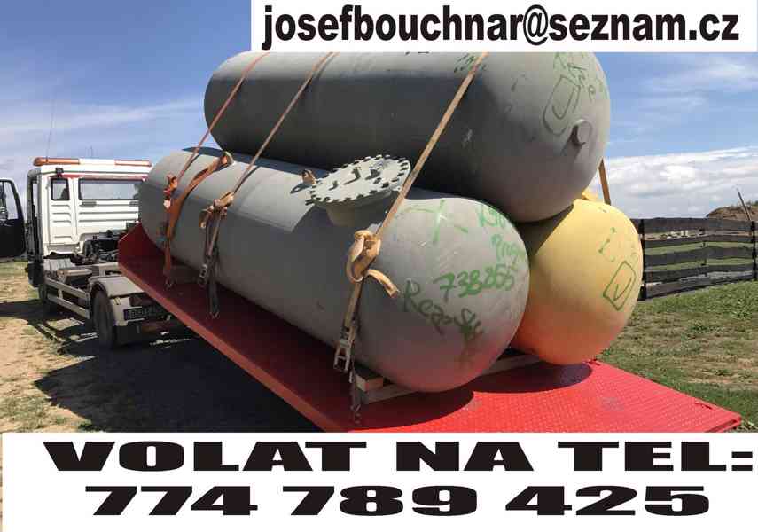 Cisterna kontejner nádrž na vodu železná ocelová nádrž  - foto 6