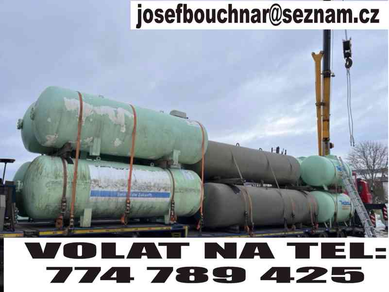 Cisterna kontejner nádrž na vodu železná ocelová nádrž  - foto 2