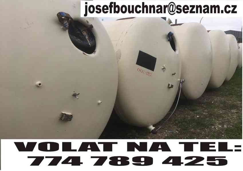 Cisterna kontejner nádrž na vodu železná ocelová nádrž  - foto 5