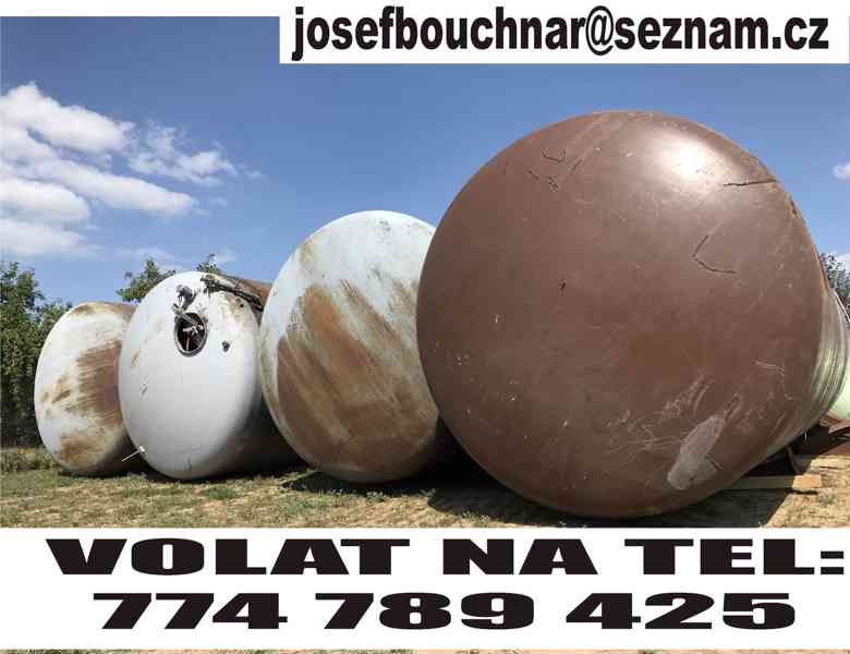 Cisterna kontejner nádrž na vodu železná ocelová nádrž  - foto 10