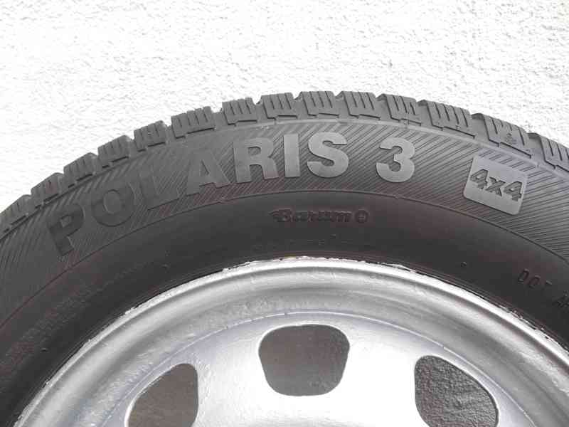 Prodám 4 ks zimní pneu 215/65 R16 na plechovém disku - foto 9