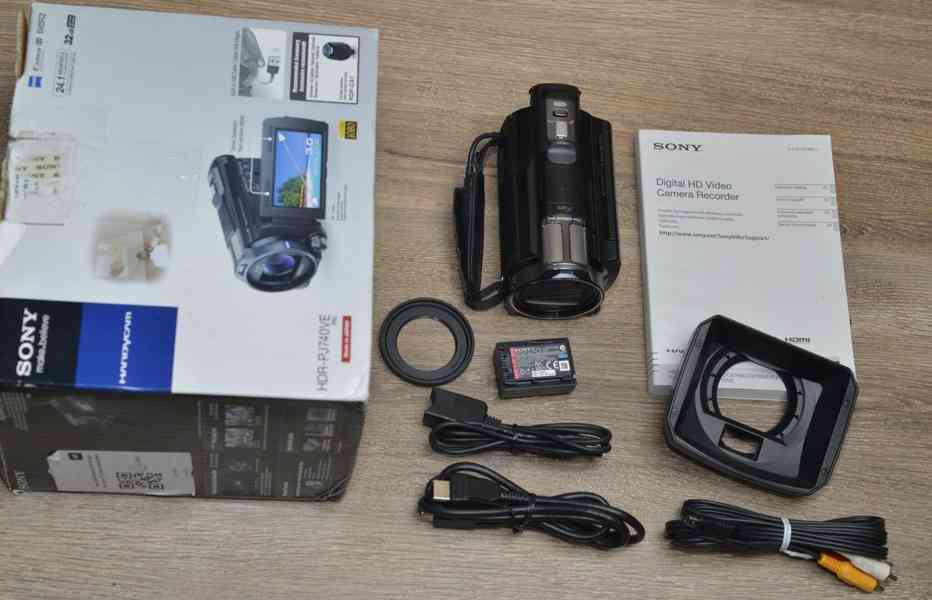 Sony HDR-PJ740VE kamera*Projektor*FullHDV*GPS* - foto 3
