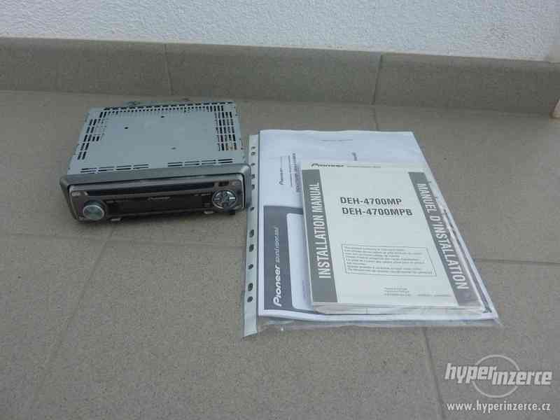 Prodam autoradio Pioneer DEH-4700MP na CD-R/RW, MP3 - foto 2