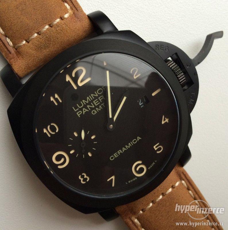 Hodinka Panerai Luminor 1950 3 days GMT bazar Hyperinzerce.cz