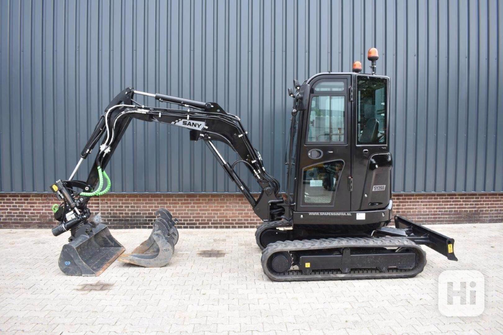 Rypadlo Sany SY26-U 2020 Diesel - foto 1