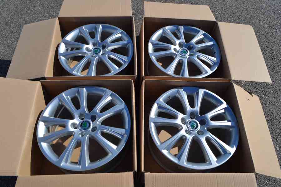 NOVÁ alu kola R18, Orig.Škoda Octavia,RS, Superb, Karoq. - foto 10