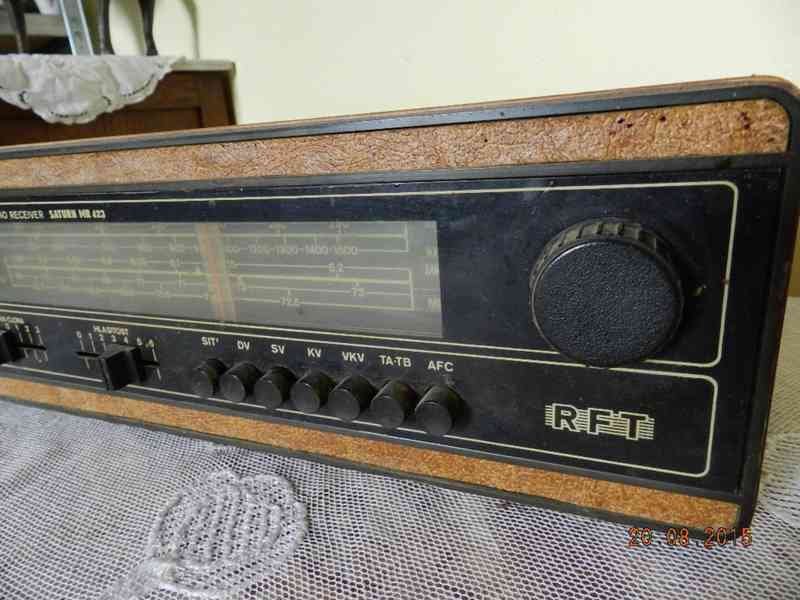 Staré radio Saturn MR 423 Made in GDR - foto 3